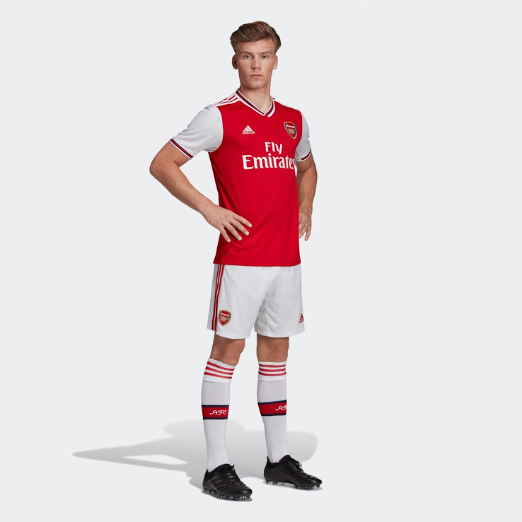 19-20 Arsenal Home Red Soccer Jerseys Shirt