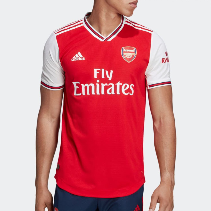 19-20 Arsenal Home Red Soccer Jerseys Shirt