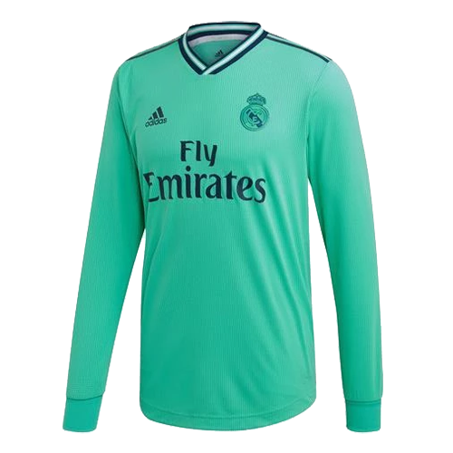 19/20 Real Madrid Third Away Green Long Sleeve Jerseys Shirt