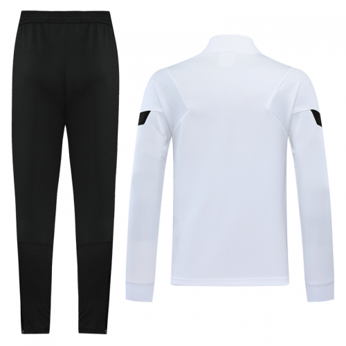 20/21 Jordan PSG White High Neck Collar Training Kit(Jacket+Trouser)