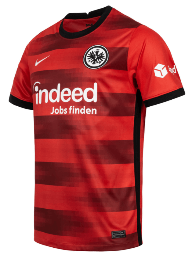 Eintracht Frankfurt Soccer Jersey Away Replica 2021 22 MineJerseys