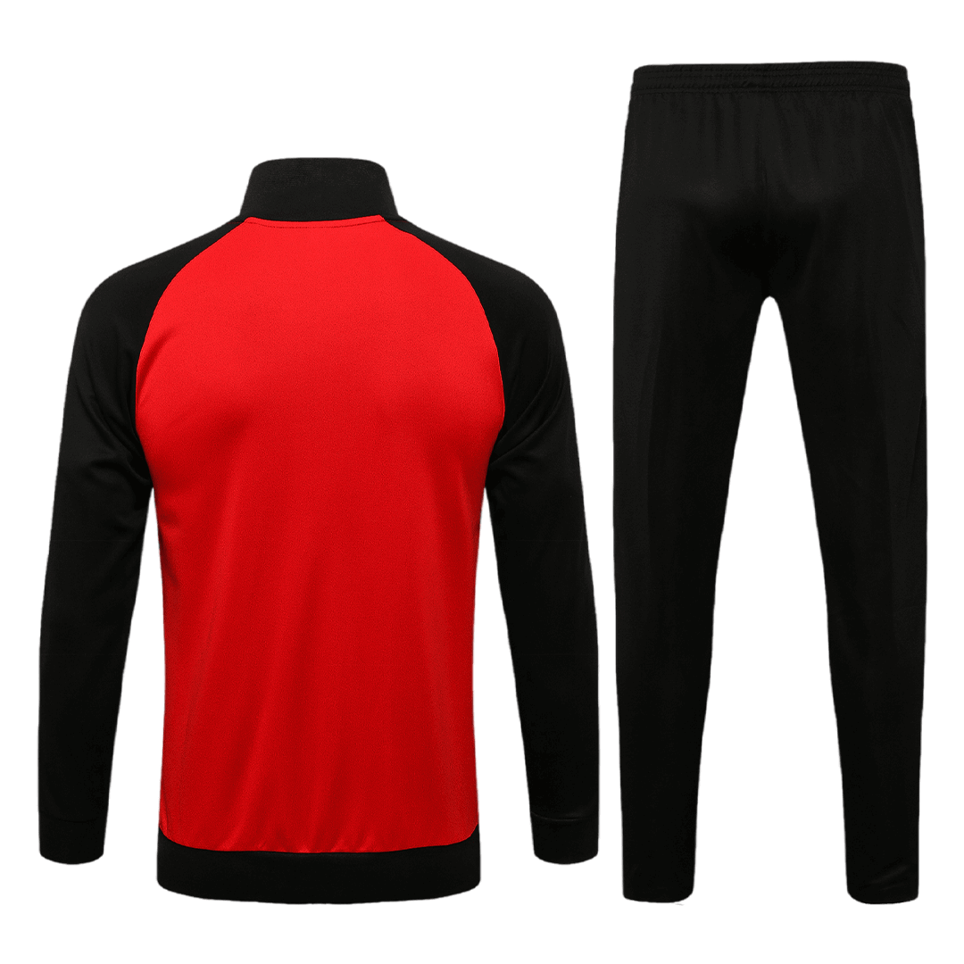 Manchester United Training Kit (Jacket+Pants) Red&Black 2021/22