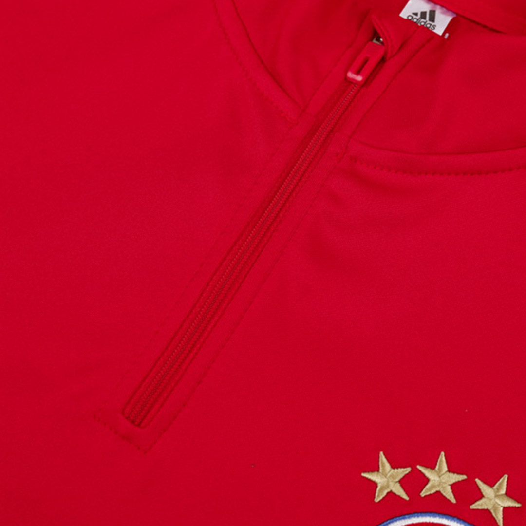 Bayern Munich Zipper Sweat Training Kit(Top+Pants) Red 2022/23