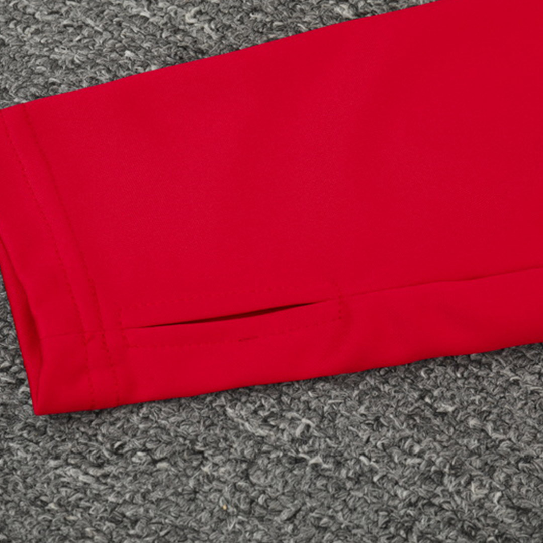 Bayern Munich Zipper Sweat Training Kit(Top+Pants) Red 2022/23