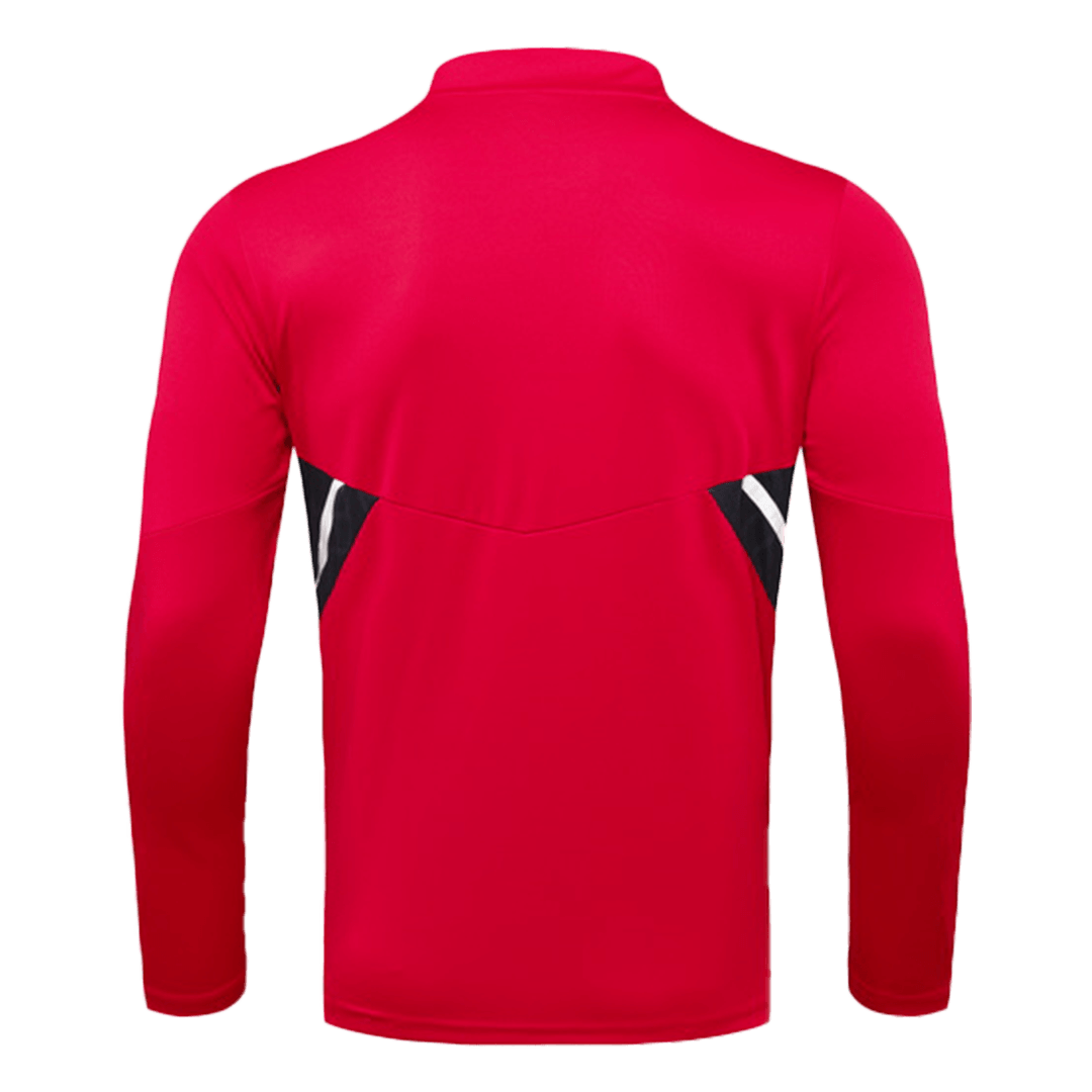 Bayern Munich Zipper Sweat Training Kit(Top+Pants) Red 2022/23