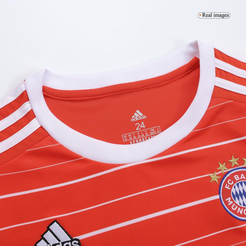 Bayern Munich Kids Jersey Home Kit(Jersey+Shorts) Replica 2022/23