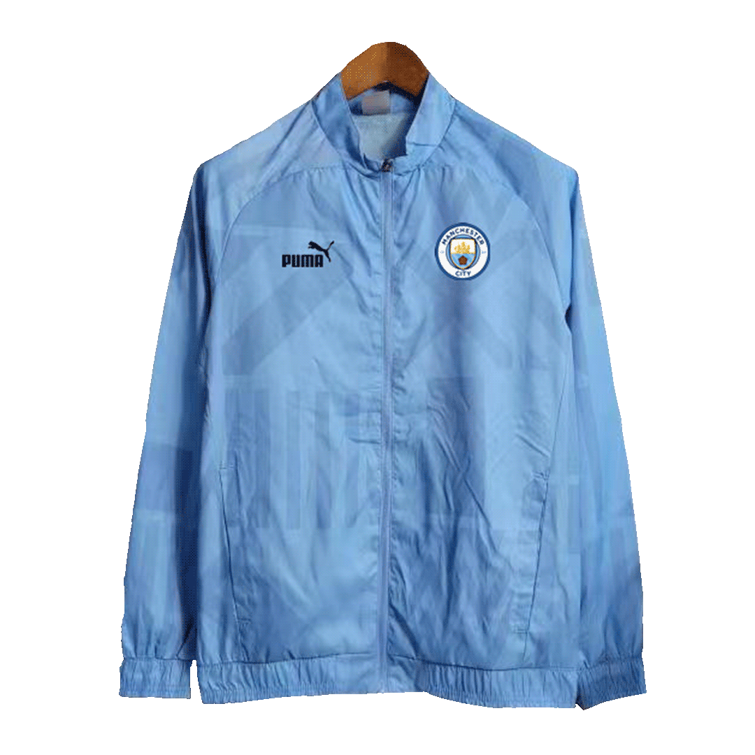 Manchester City Windbreaker Jacket Blue 2023/24