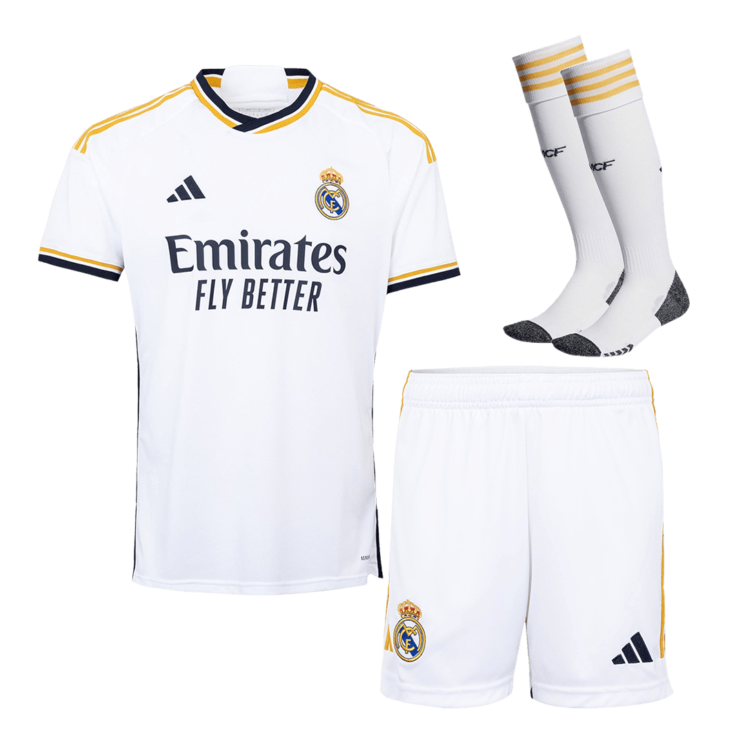 [Super Replica] Real Madrid Whole Kit(Jersey+Shorts+Socks) Home 2023/24