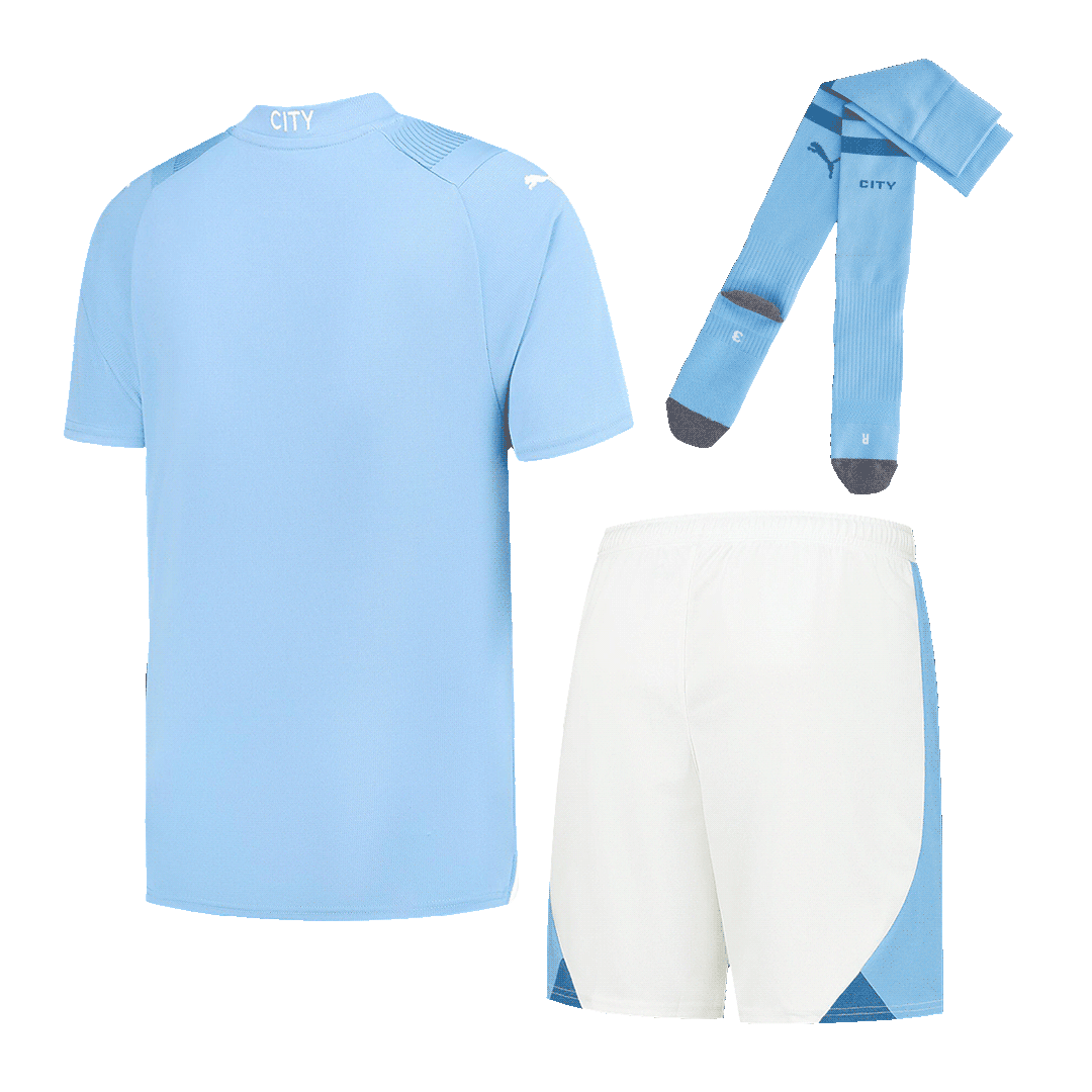 Manchester City Whole Kit(Jersey+Shorts+Socks) Home 2023/24