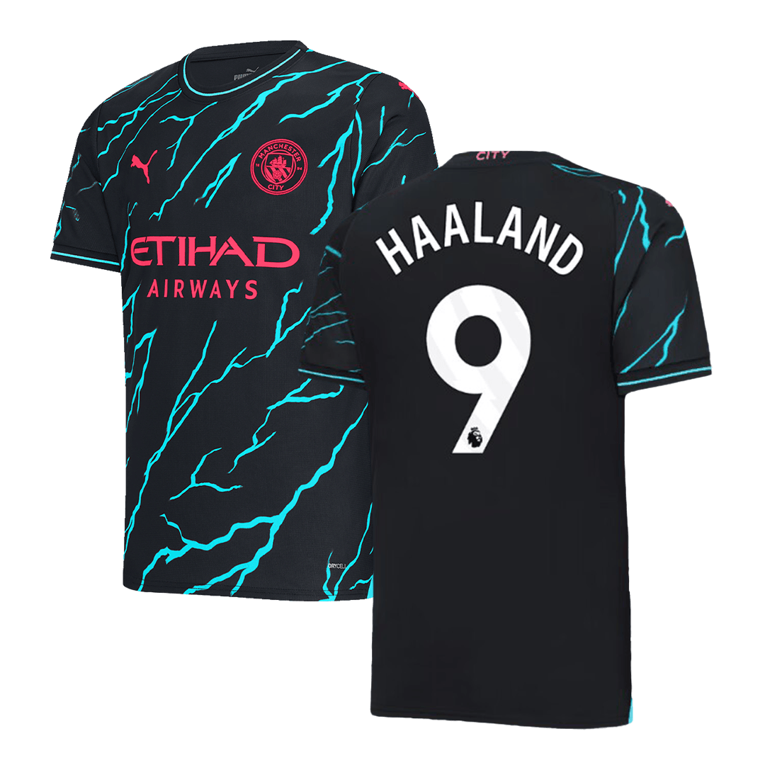 HAALAND #9 Manchester City Third Away Jersey 2023/24