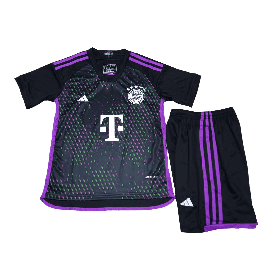 Kids Bayern Munich Away Kit Jersey+Shorts 2023/24