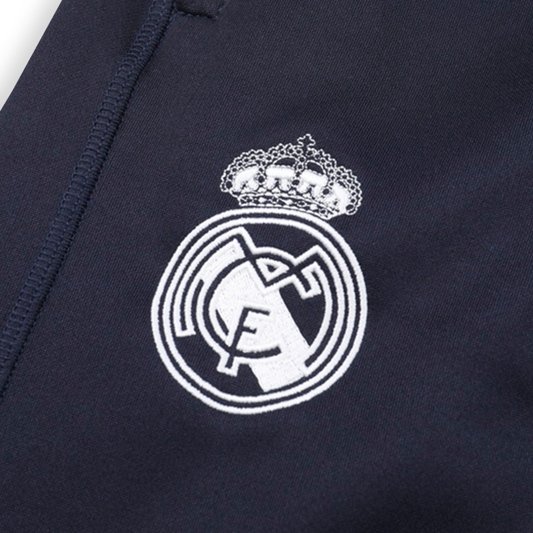 Kids Real Madrid Training Kit (Jacket+Pants) Navy 2023/24